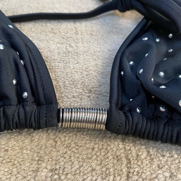 Zadig & Voltaire studded bikini black 42 NWT - Picture 4 of 8